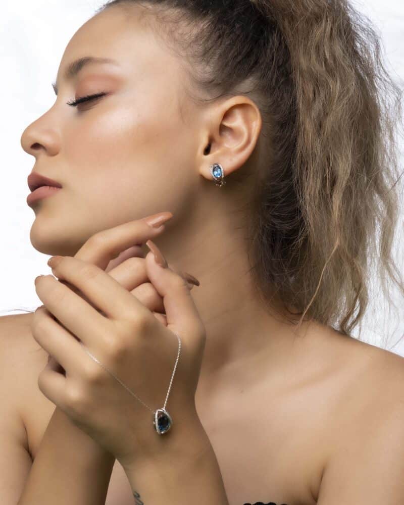 Pırlantalı London Topaz 2,68 Karat - Görsel 3